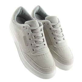 Szürke velúr női tornacipő NB172 LT.GREY fehér 2 Szürke velúr női tornacipő NB172 LT.GREY fehér 2