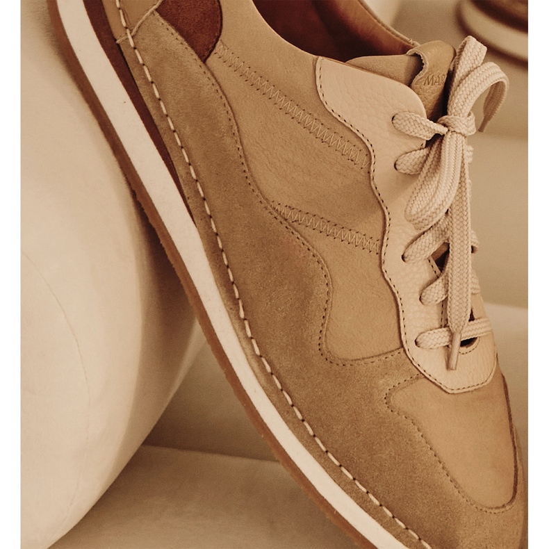 Marco Shoes Torino tornacipő barna 2