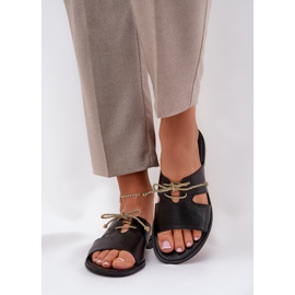 Női bőr papucs flops zazoo 3022 fekete 2 Női bőr papucs flops zazoo 3022 fekete 2