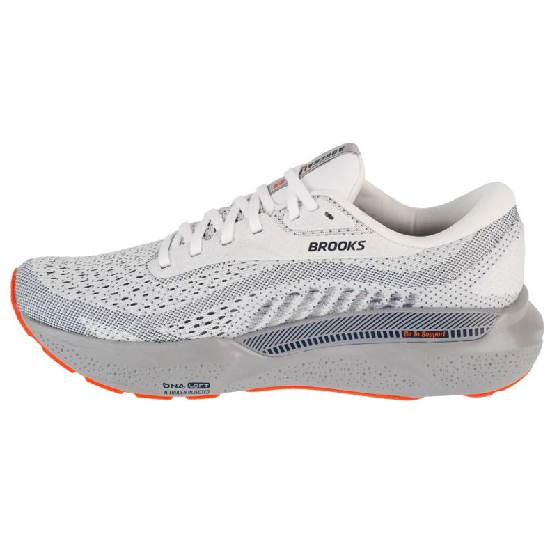 Brooks Adrenaline GTS 24 1104371D129 futócipő fehér 1