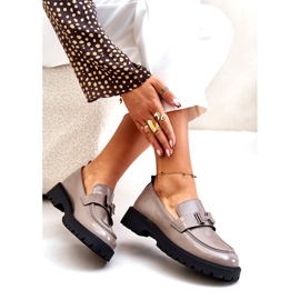 Vinceza Lakled női cipők 62187 bézs-szürke 4