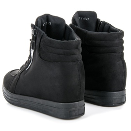 Velúr tornacipő fekete 2 Velúr tornacipő fekete 2