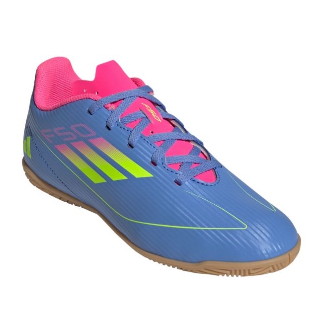 Adidas F50 Club az IE3734 labdarúgó cipőben kék 1