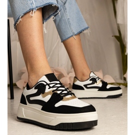 Fekete cipők női sport cipők 1