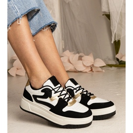 Fekete cipők női sport cipők 2