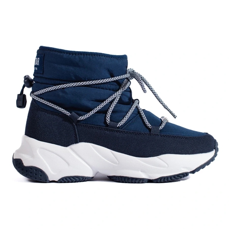 Női sötétkék hócsizma Big Star KK274273 2