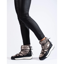 Női hócsizma Big Star KK274275 aranysárga 2