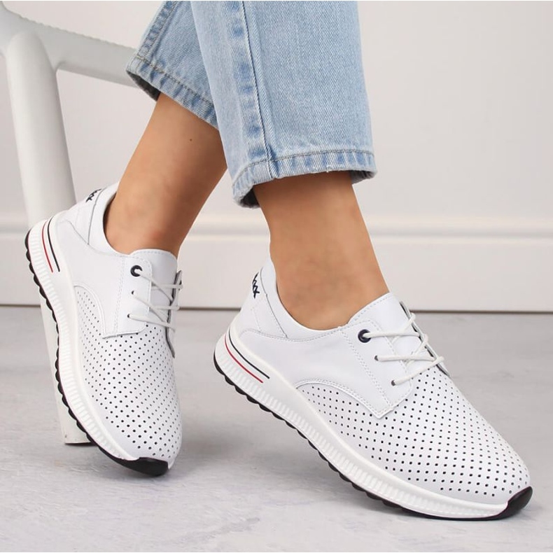 Filippo W PAW505 bőr sportcipő, fehér 1