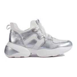 Weide Fehér és ezüst cipők 2