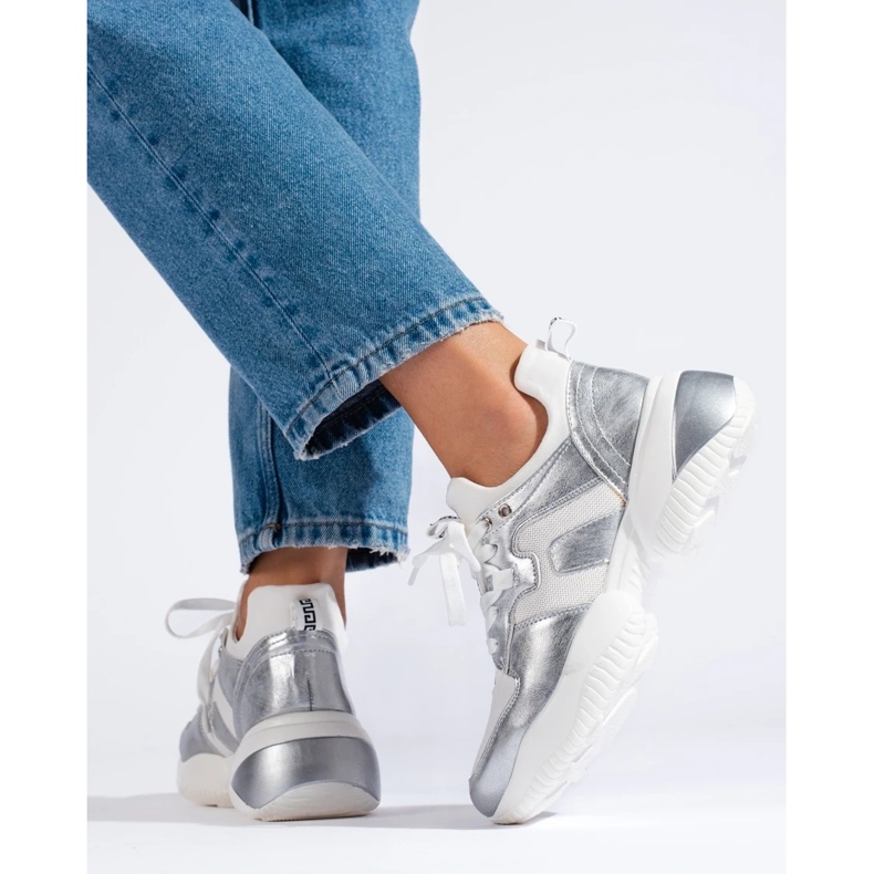 Weide Fehér és ezüst cipők 1