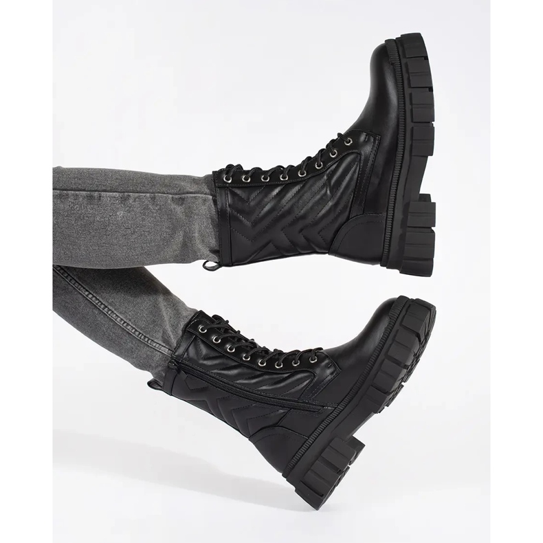 Trappers steppelt mintával fekete 2