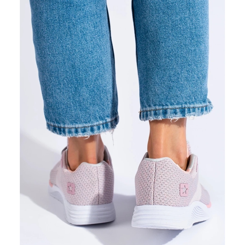 Evento Fűzős sportcipő rózsaszín 1