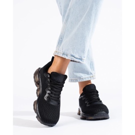 Sportcipők Gumi Platformon fekete 2