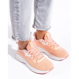 Kötett sportcipő narancs 2