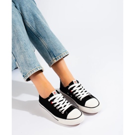 Klasszikus LA.FI tornacipő fekete 2