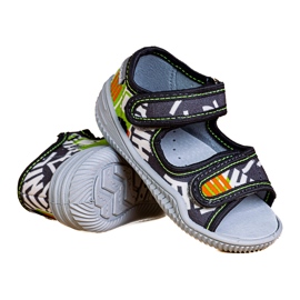 Fiú papucs Viggami Ignaś druk szürke 2