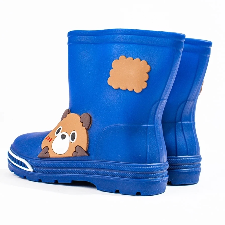 Kék, alacsony Wellington gyerekcsizma 1