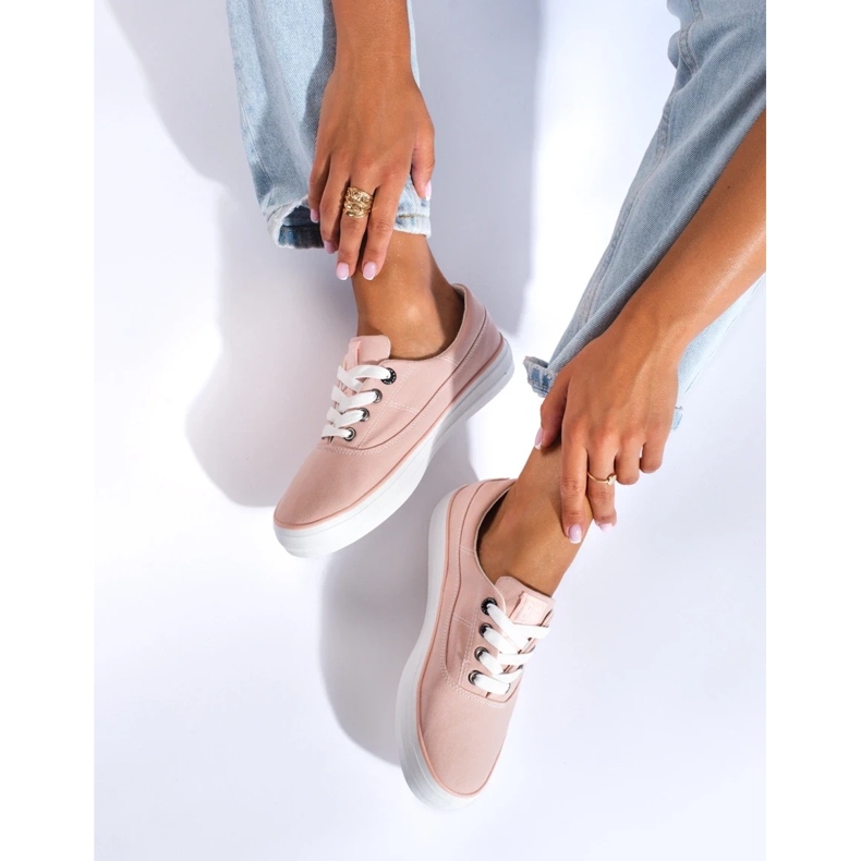 Női Big Star KK274020 tornacipő rózsaszín 1