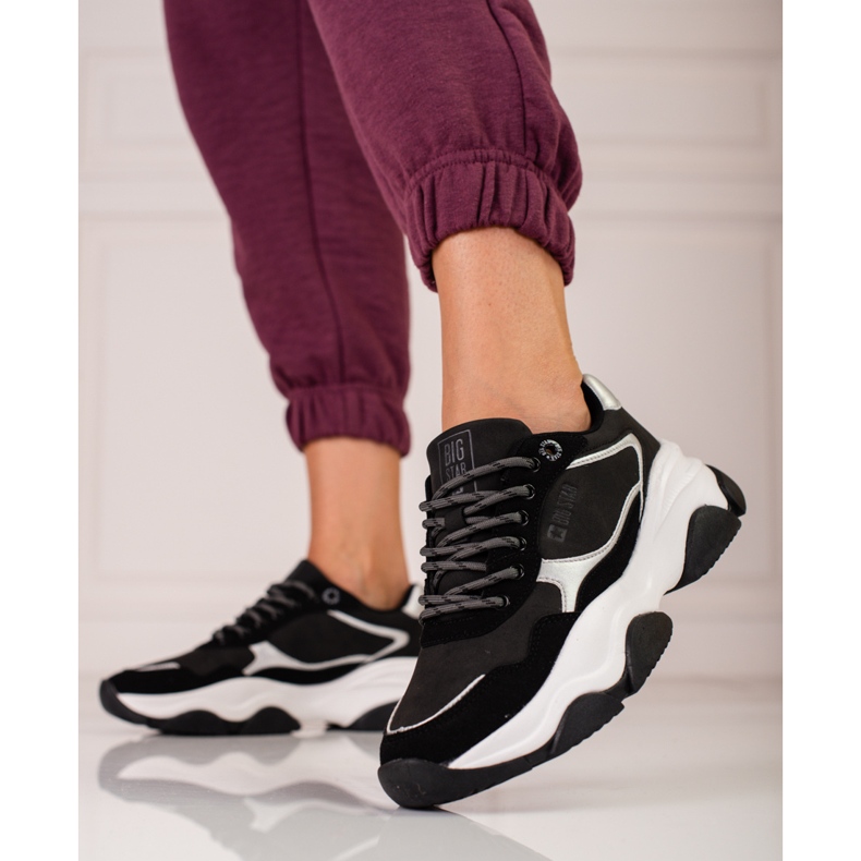 Női Big Star tornacipő KK274383 fekete 2