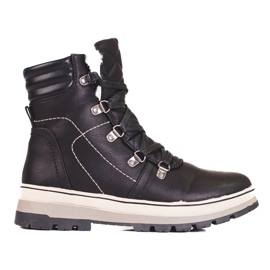 Fekete női túrabakancs szigeteléssel 1