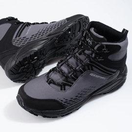 DK férfi trekking cipő szürke 1