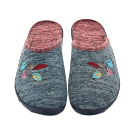 Befado női cipő papucs 235d151 papucs barna kék 4