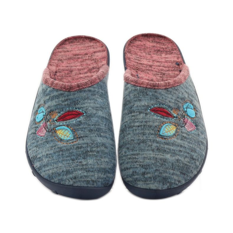 Befado női cipő papucs 235d151 papucs barna kék 4