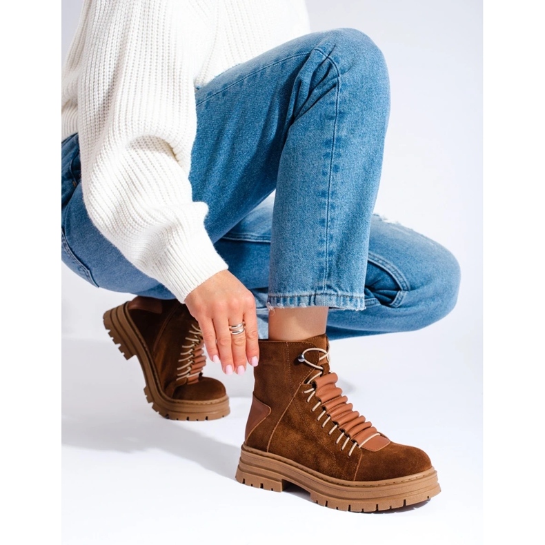 Barna bőrcsizma 2 Barna bőrcsizma 2