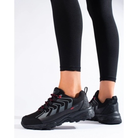 DK Softshell női trekking cipő fekete 2