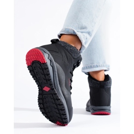 DK Női magas túracipő szigeteléssel fekete 1