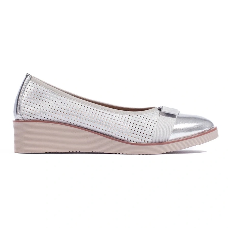 W. Potocki Női pumpák Potocki áttört ezüst 1