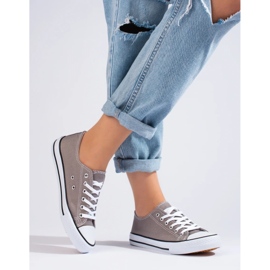 Klasszikus szürke Shelovet tornacipő 1