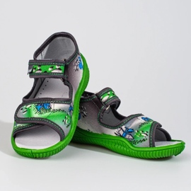 Viggami papucs fiúknak zöld 1