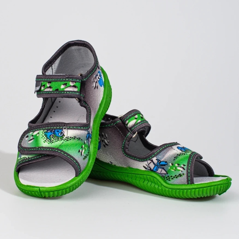 Viggami papucs fiúknak zöld 1