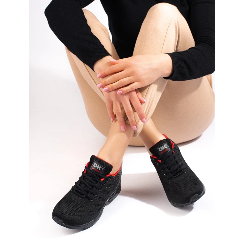 Női fekete Dk edzőcipő 1