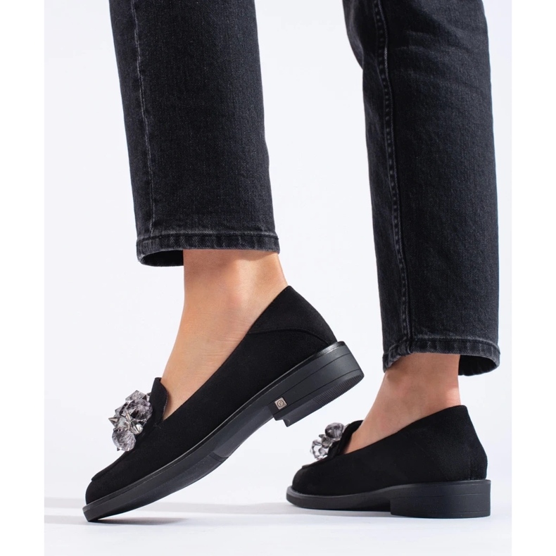 W. Potocki Női fekete velúr naplopók a Potockitól 1