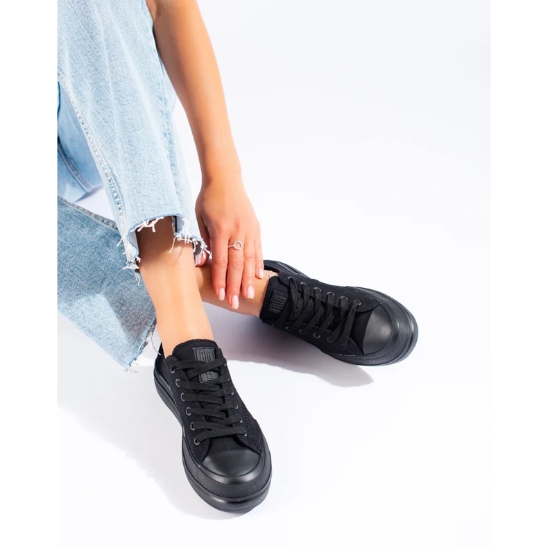 Big Star LL274967 fekete tornacipő 1