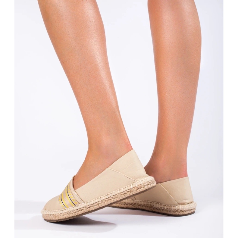 Bézs női Big Star espadrillák LL274895 1