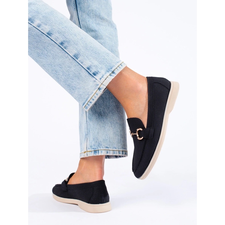 Shelovet fekete velúr brogues 1