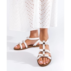 Shelovet női fehér szandál 1