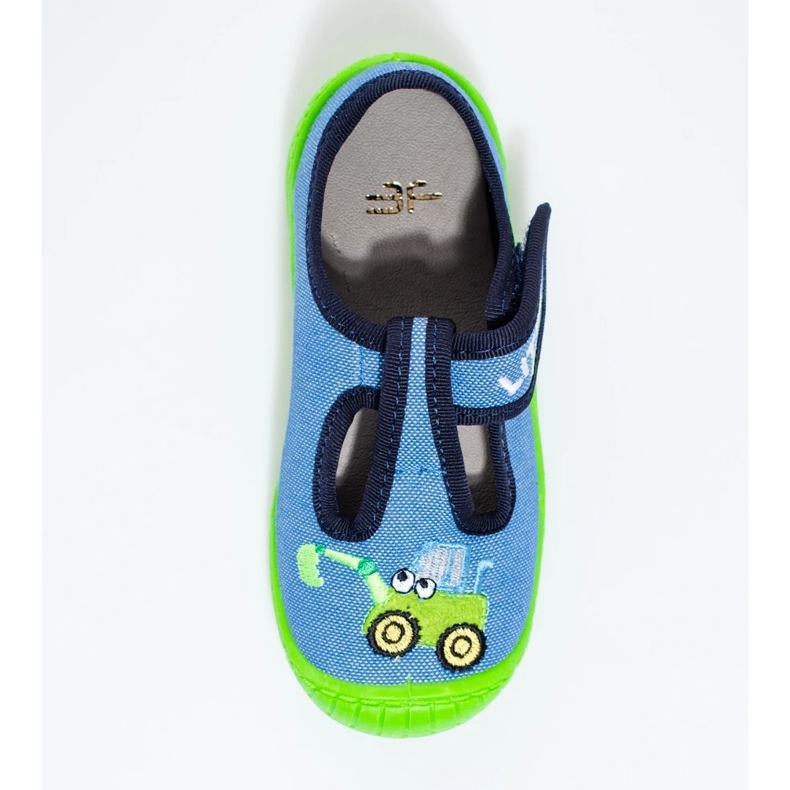 Shelovet kék tépőzáras kotrópapucs 1