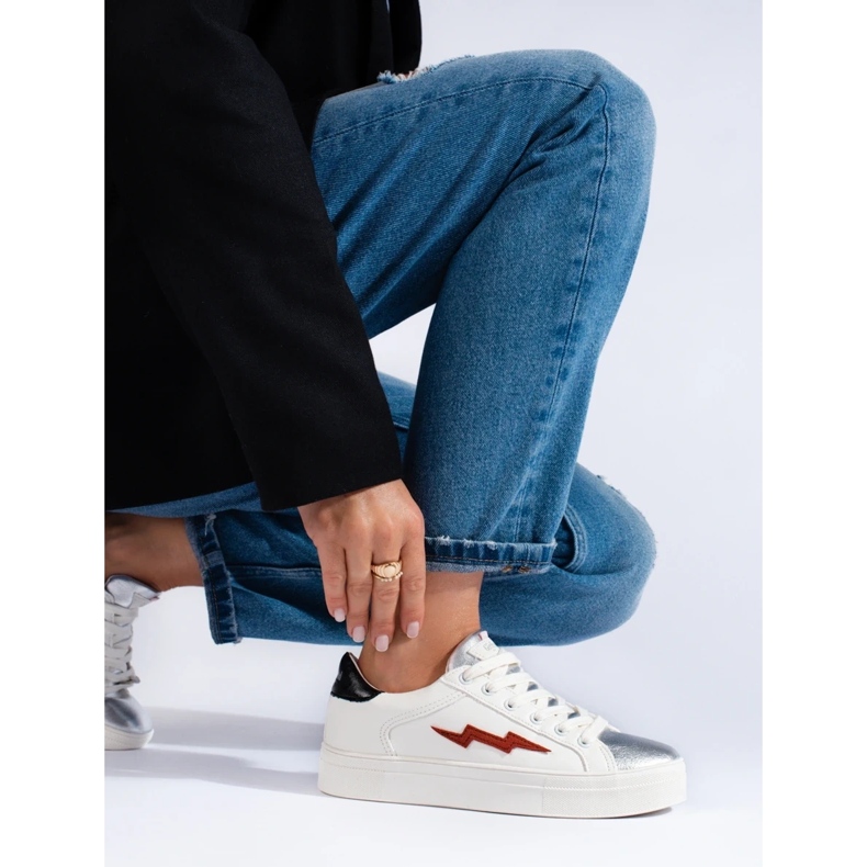 Shelovet női fehér tornacipő 2