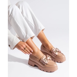 Bézs naplopók Shelovet masnival 2