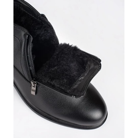 Fekete téli szigetelt férfi csizma 1 Fekete téli szigetelt férfi csizma 1