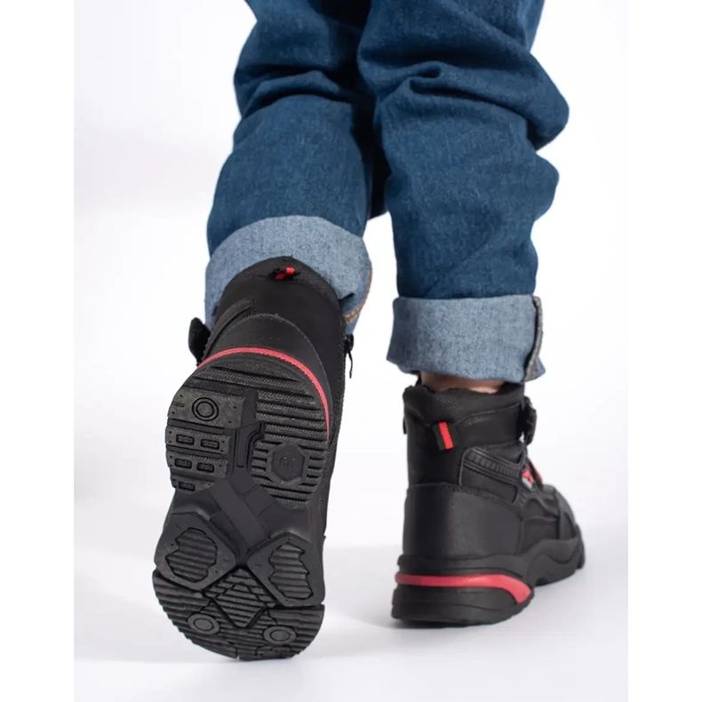 Fekete szigetelt fiúcsizma 1