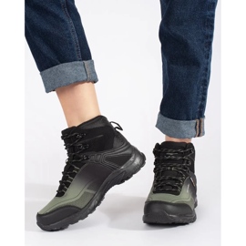 Vico Fekete és zöld túracipő 2