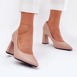 Vinceza Elegáns szivattyúk a Vincez 62221 Barbon bézs 2