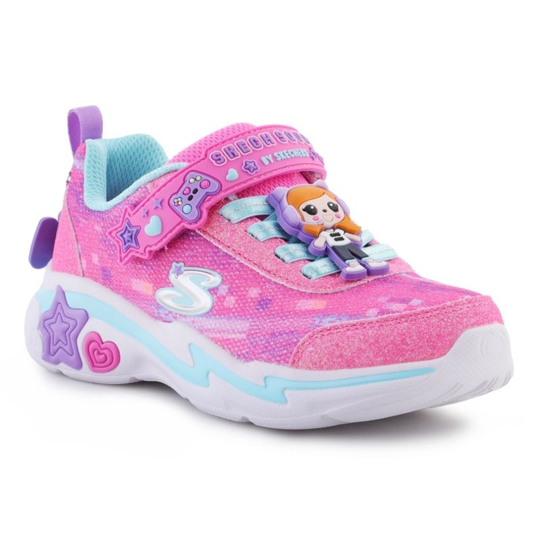 SKECHERS Snugle Sneaks Skech Squad 302214L-PKMT cipő rózsaszín 1