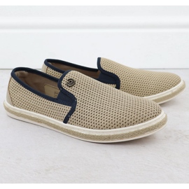 A férfi cipő csúszott a Bugatti 321-ASP61-6900 Espadrilles-ben bézs 1