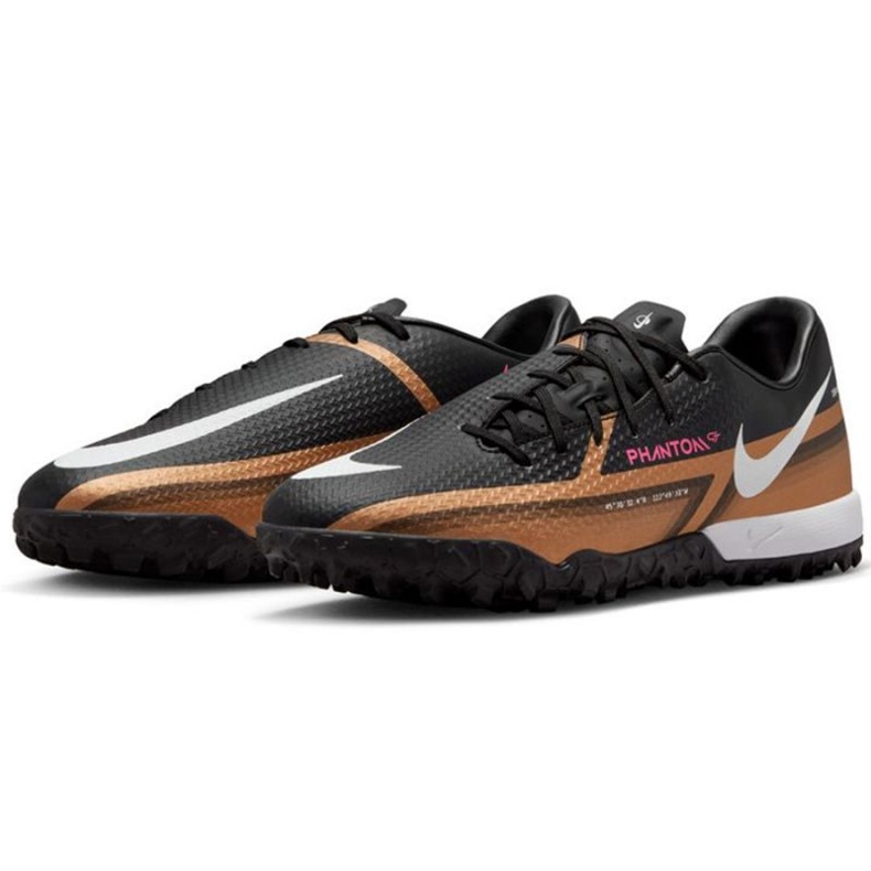 Nike Phantom GT2 Academy Qatar Tf DR5965 810 futballcipő fekete 3